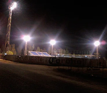 VIII AYUNTAMIENTO DE MEXICALI — Instalación alumbrado Campo de Beisbol Unidad Deportiva KM. 43