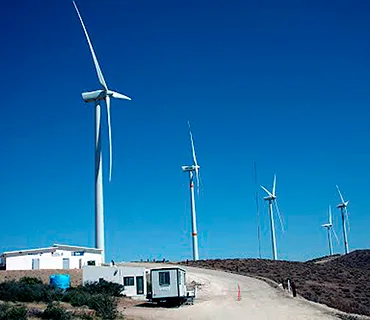 PARQUE EOLICO LA RUMOROSA — Proyecto y construcción de línea y Subestacion Electrica.