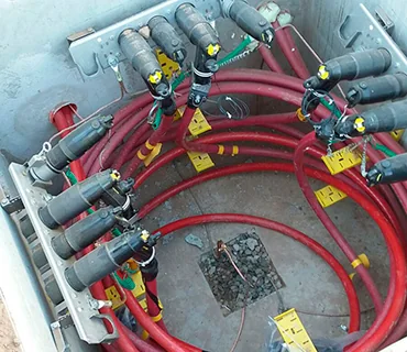 LN SAFETY GLASS — Construcción y pruebas en red subterránea alta tensión de 34.5 KV, 6,000 KVA.