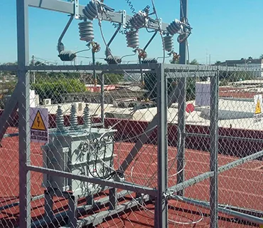 Diseño e Instalación — Subestacion eléctrica tipo azotea OXXO