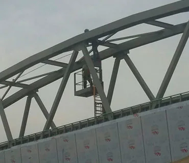 FABRICA SKYWORKS, Mexicali B.C. — Instalación eléctrica para alumbrado, fuerza y control en puente